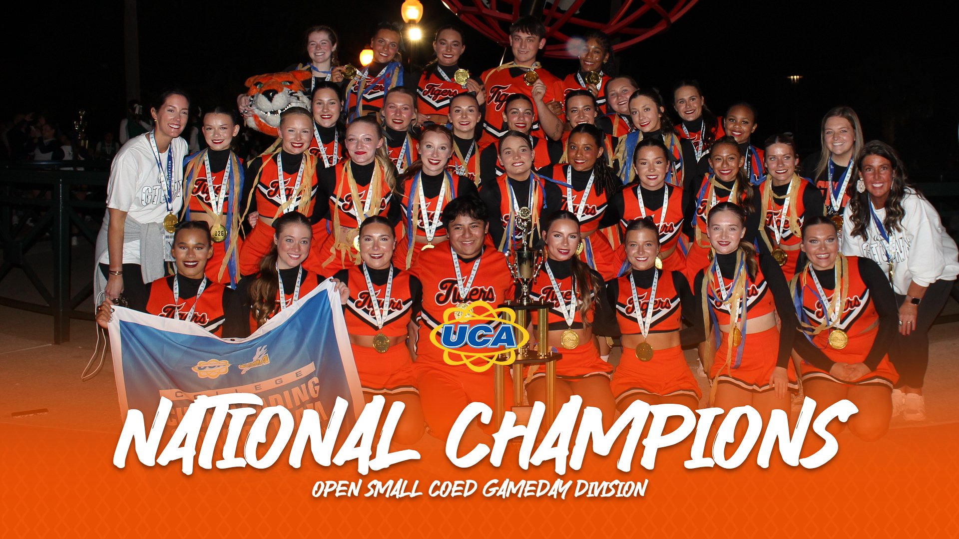 Tigers Win First-Ever UCA College National Championship