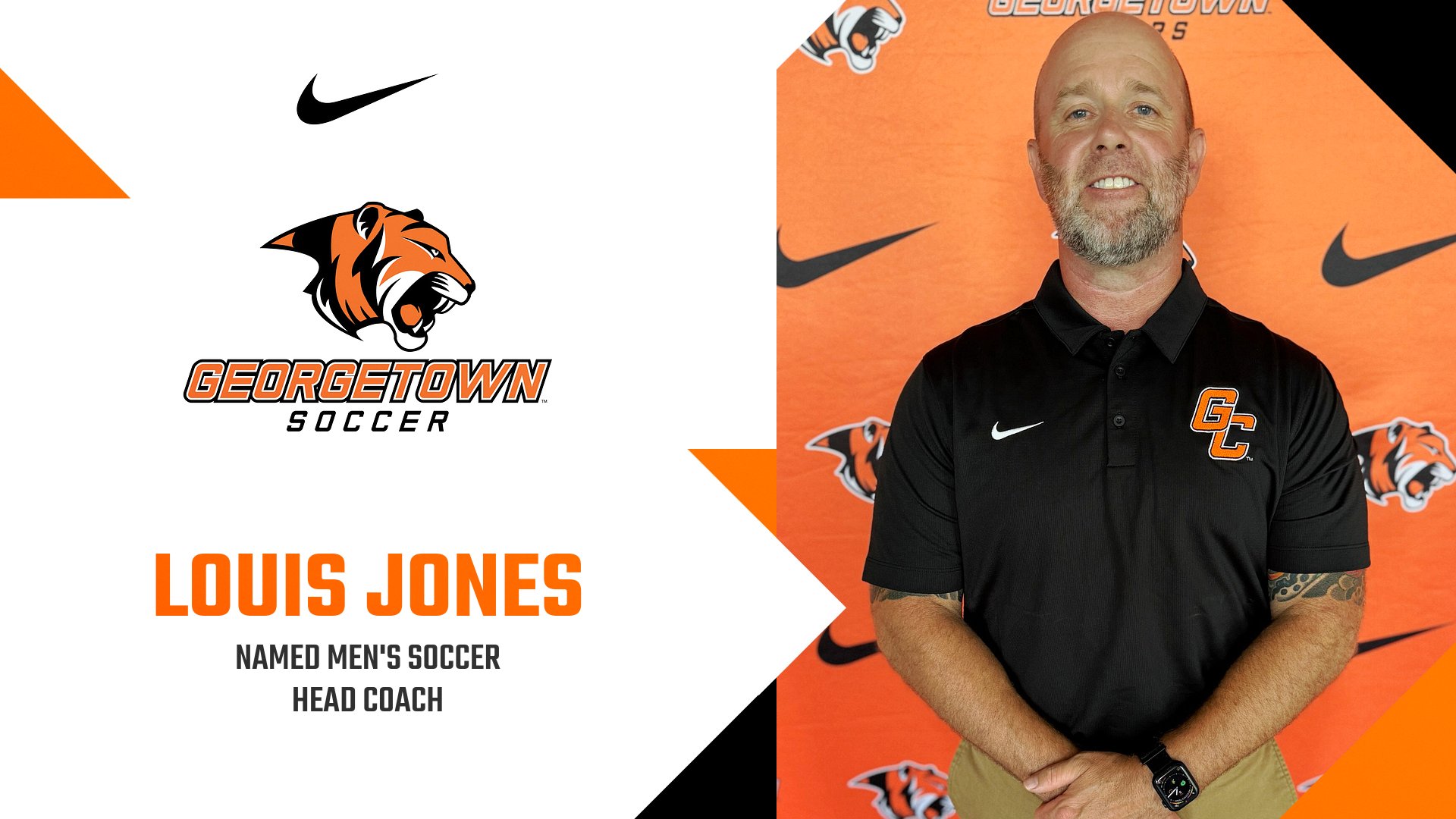 Louis Jones named Men's Soccer Head Coach