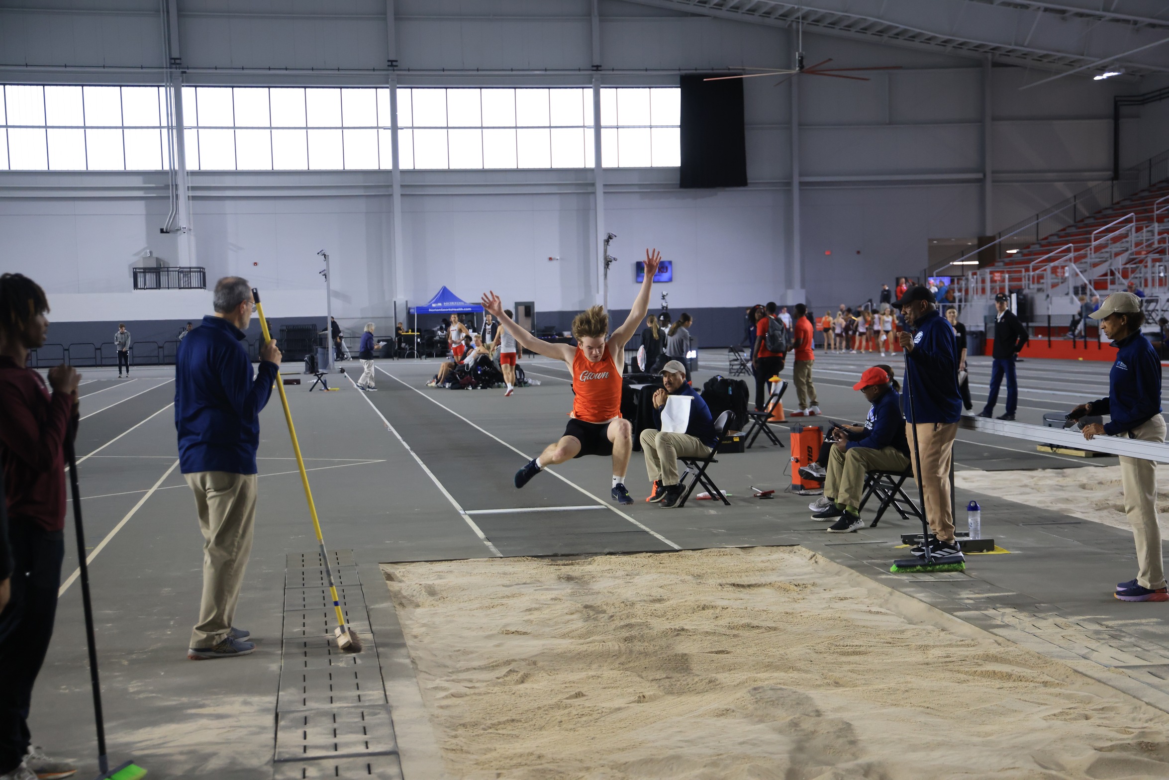 Rahbany Fourth in Long Jump, Sixth in Javelin at Centre Invitational