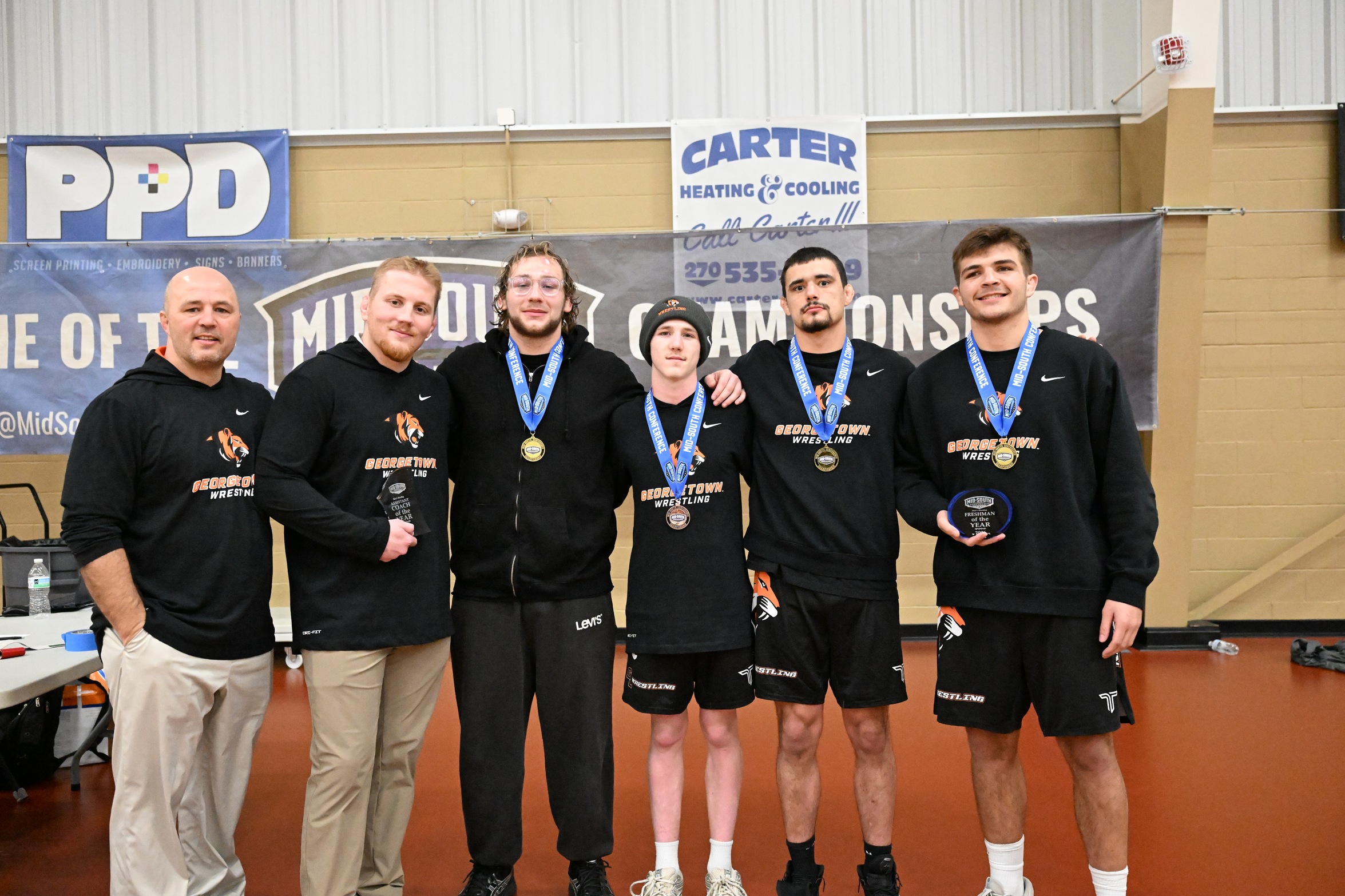Four Tigers Named to MSC All-Conference Teams, Homet Tabbed MSC Assistant Coach of the Year