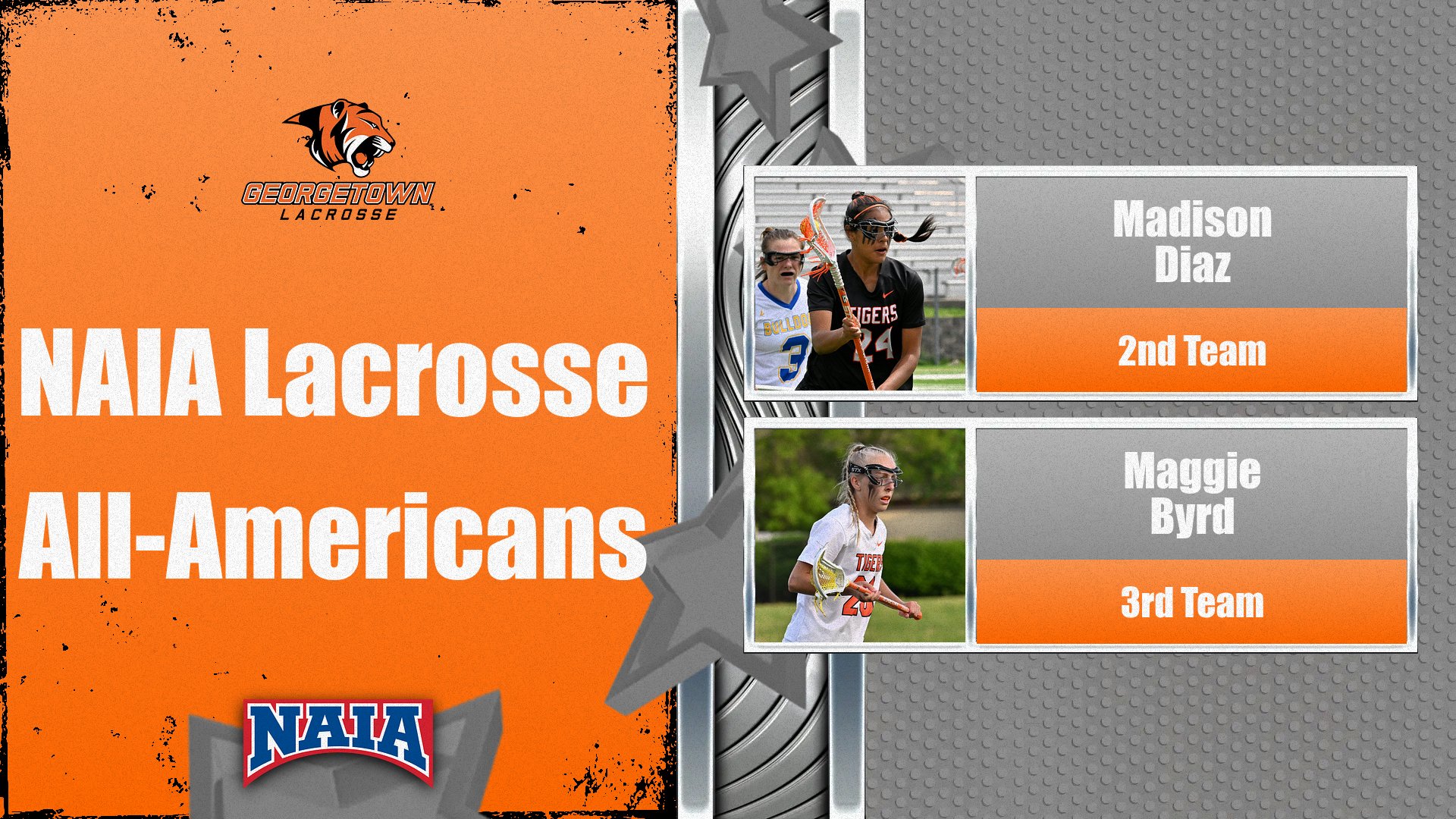 Madison Diaz, Maggie Byrd Named NAIA All-Americans