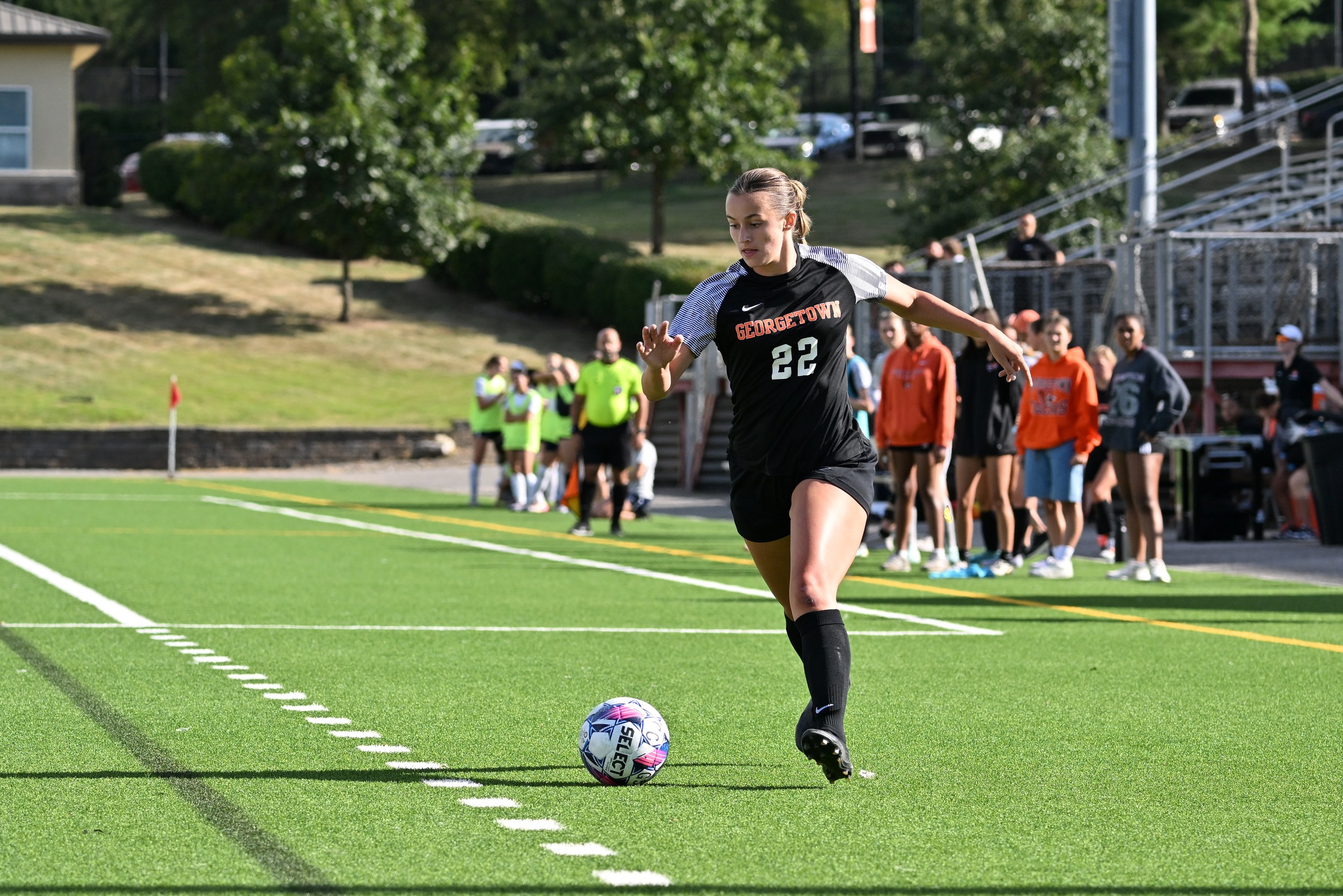 Flamm, Bailey Score First of Season in 2-2 Draw