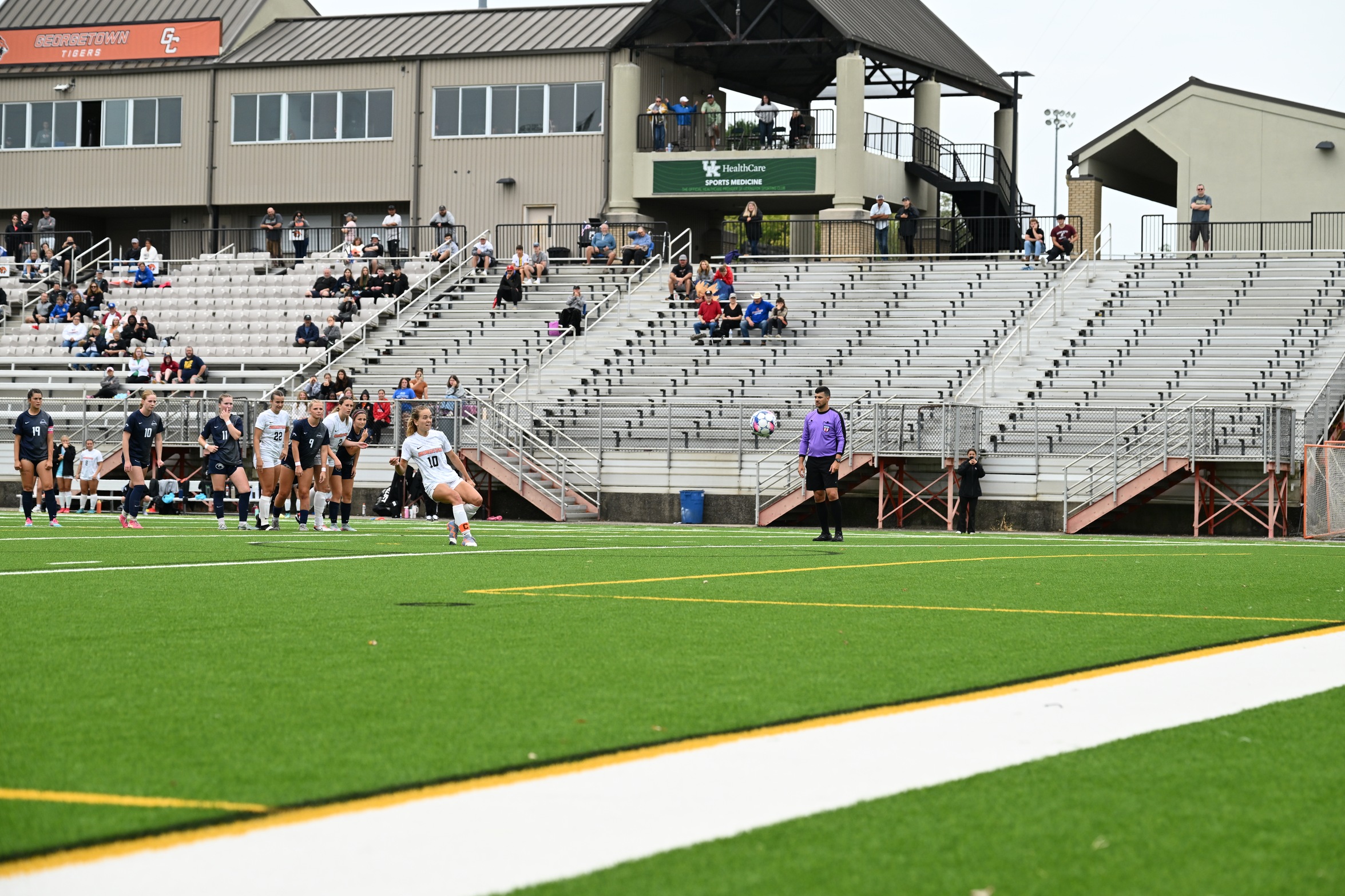 Tigers Capitalize on Bekah Clark PK to Beat Bears 2-1