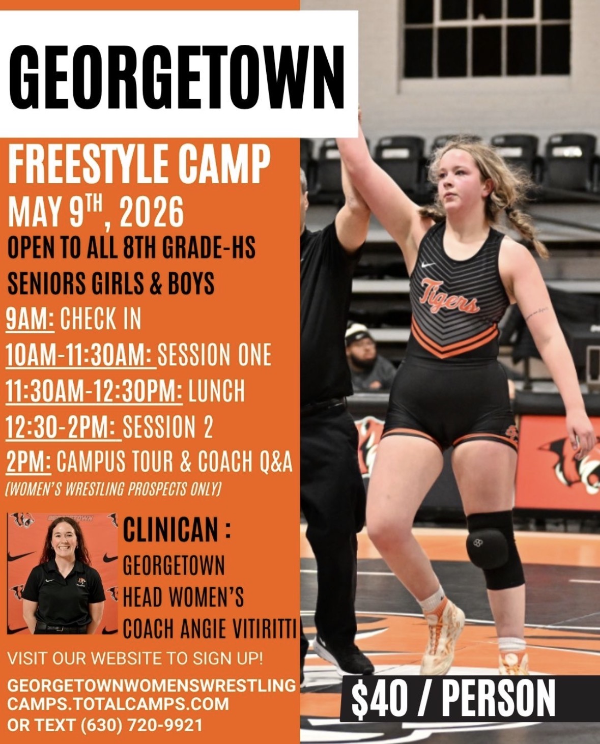 Tigers Announce First-Ever Summer Freestyle Camp