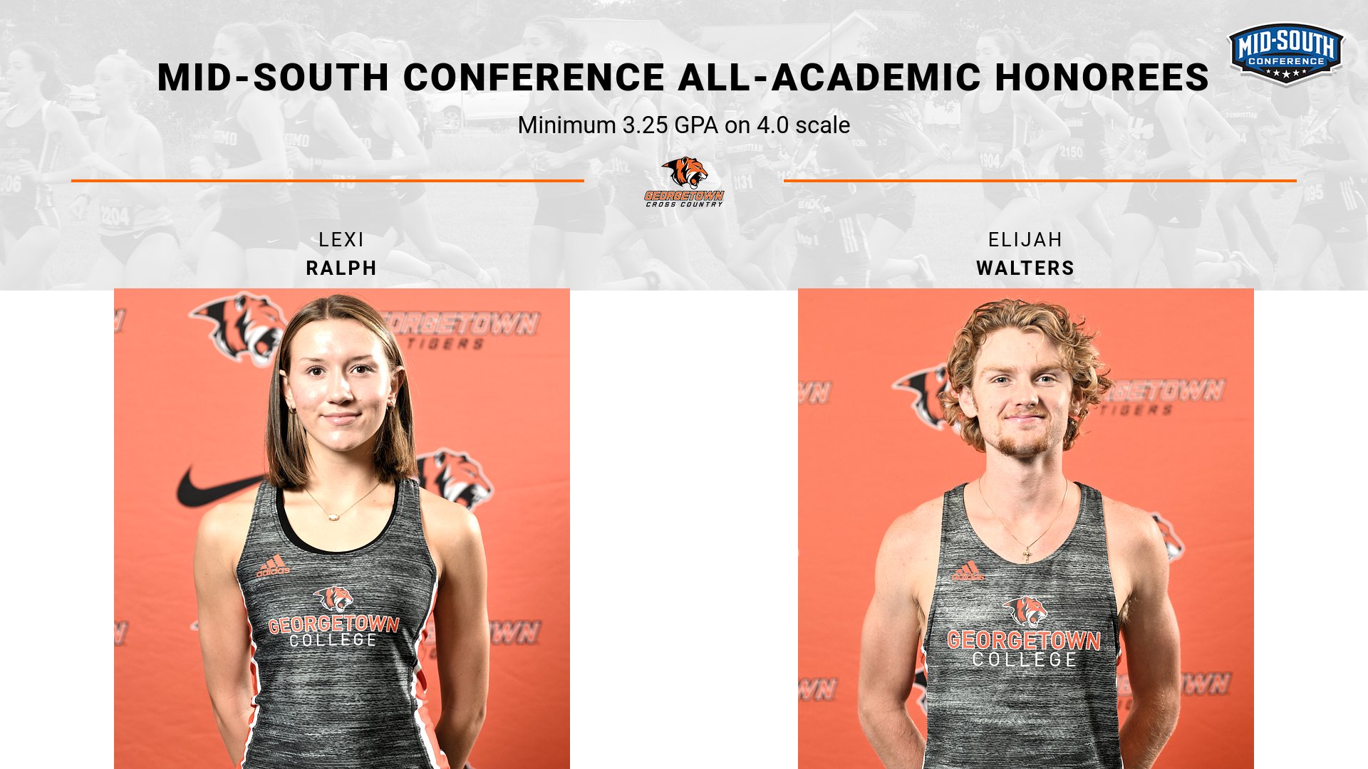Ralph, Walters named MSC All-Academic